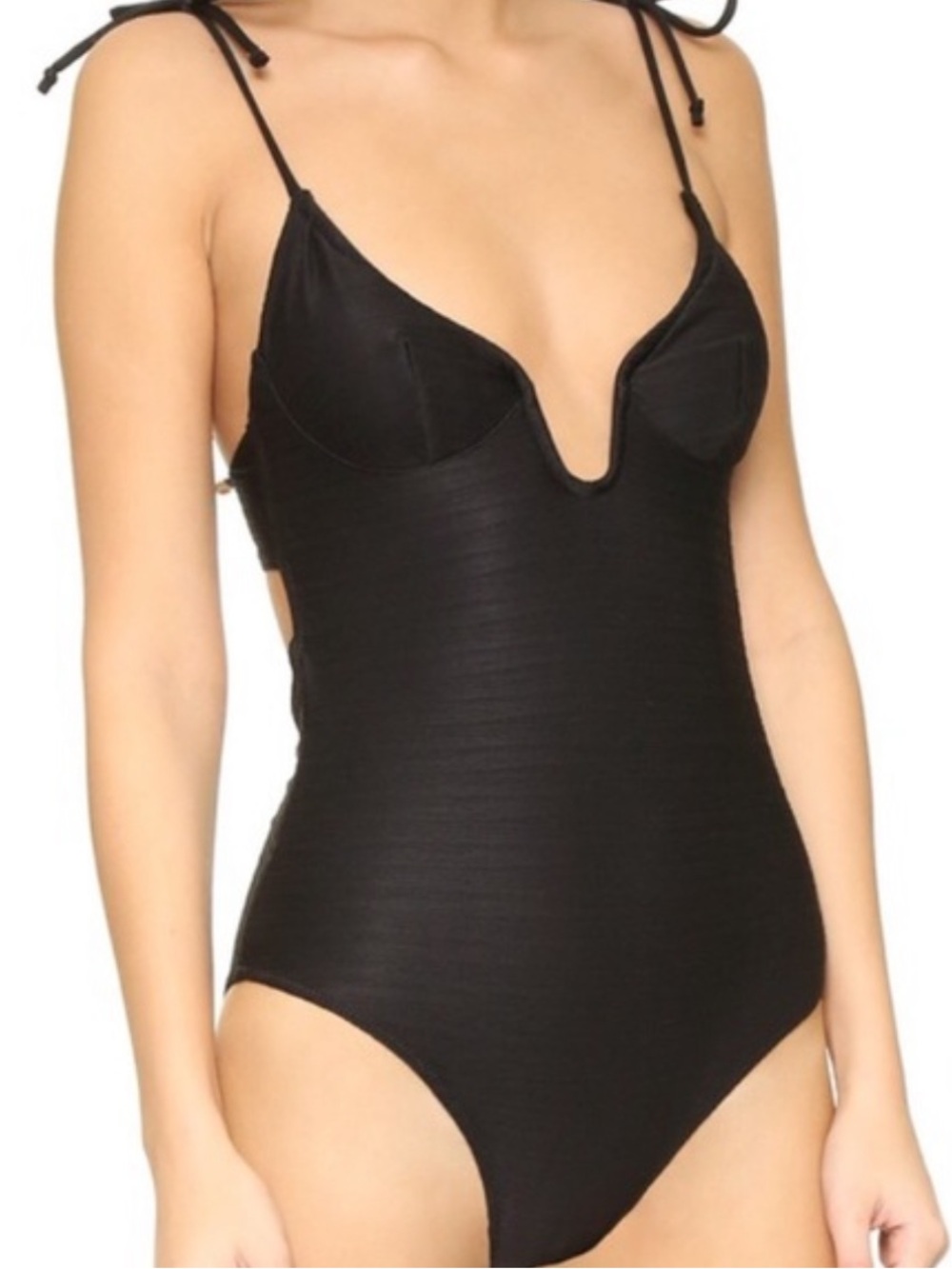 For Love & Lemons Monaco One Piece Swimsuit L